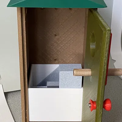 Máy cho chim ăn - Nhà cho chim mùa thu