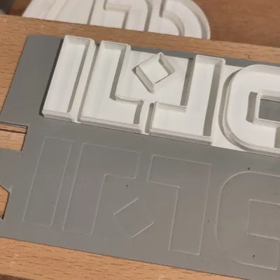 Bộ khuôn cao su đánh dấu BlockFace Modular Stamp Kit