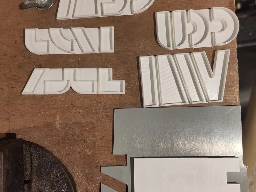 Bộ khuôn cao su đánh dấu BlockFace Modular Stamp Kit - Image 2