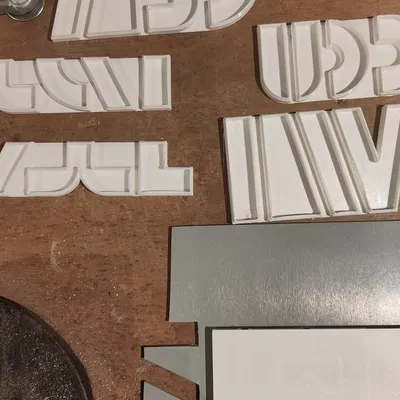 Bộ khuôn cao su đánh dấu BlockFace Modular Stamp Kit