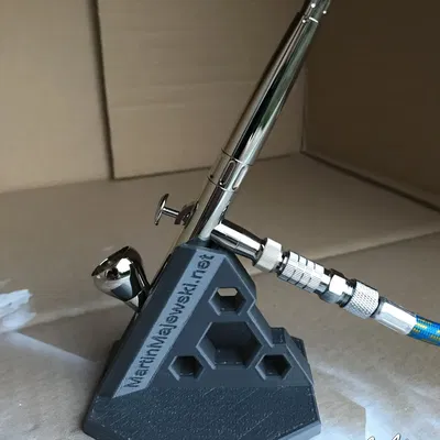 Giá đỡ airbrush HexDesign cho Harder & Steenback Evolution Silverline