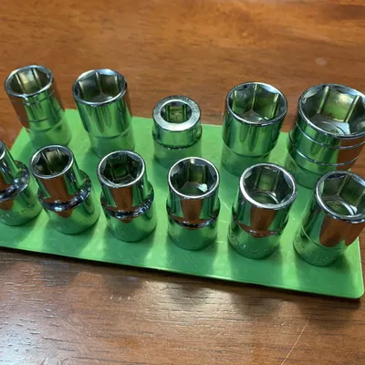 Giá đỡ 9 ổ cắm 1/2 inch Gridfinity 2x4