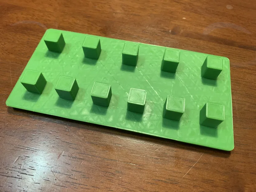 Giá đỡ 9 ổ cắm 1/2 inch Gridfinity 2x4 - Image 2