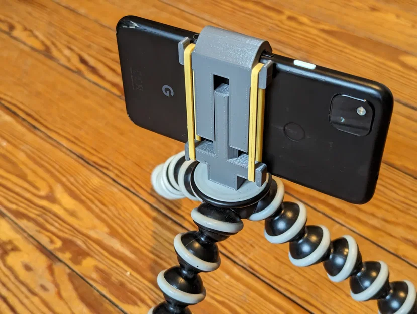 Giá đỡ smartphone gắn trên chân máy ảnh 3/8 - Image 1