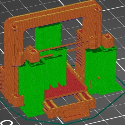 Giá đỡ danh thiếp cho máy in 3D i3