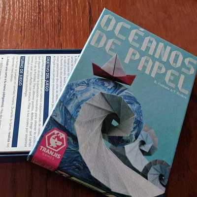 Océanos de Papel - Mô hình chèn cho trò chơi Sea Salt & Paper