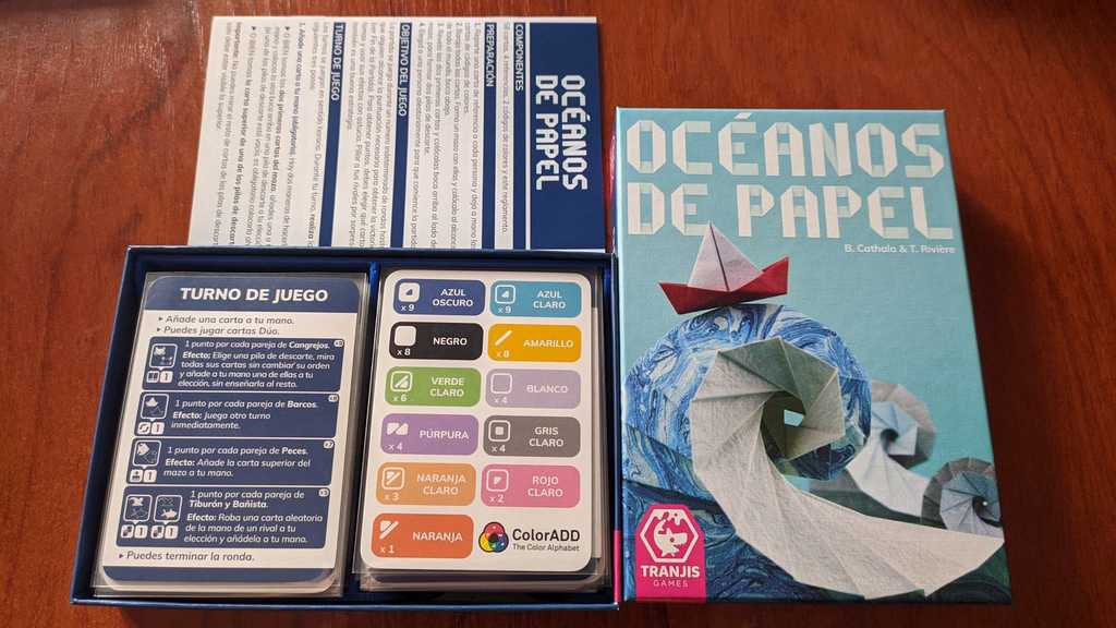 Océanos de Papel - Mô hình chèn cho trò chơi Sea Salt & Paper - Image 5
