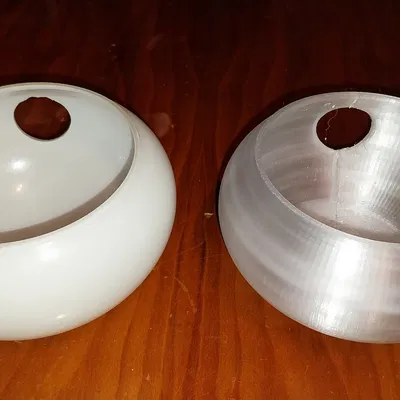 Thay thế chao đèn bằng PETG trong suốt