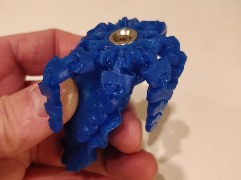 Phụ kiện mỏ và nam châm cho mô hình mực khớp nối - Image 3