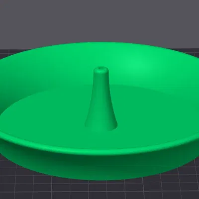 Giá đỡ hương liệu với đế rộng hơn