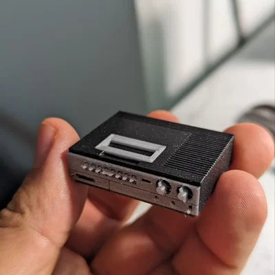 Mô hình VCR JVC HR-3300 thu nhỏ tỉ lệ 1:12 năm 1976