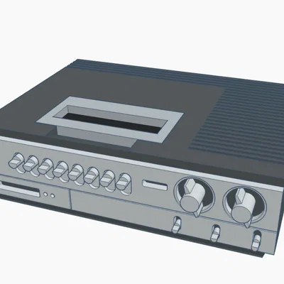 Mô hình VCR JVC HR-3300 thu nhỏ tỉ lệ 1:12 năm 1976