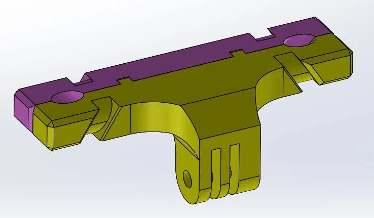 Adapter Gopro cho yên xe ALL-WINGS evo4 Super Hornet - Image 2