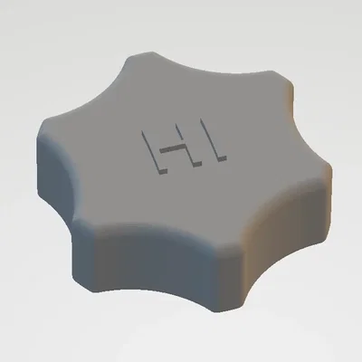 Núm thay thế cho thanh vuông 6x6mm