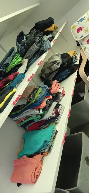 Nhãn quần áo tùy chỉnh 2 màu cho trẻ em tại nhà và trường học - Image 3