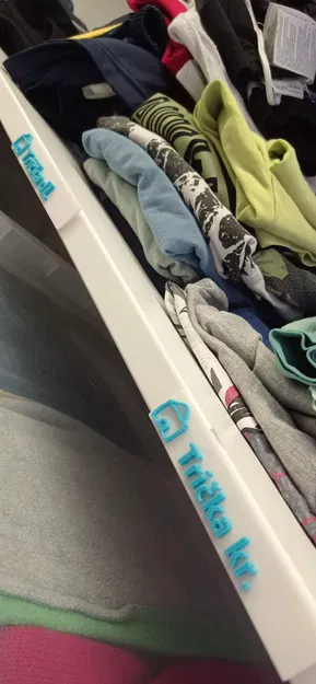 Nhãn quần áo tùy chỉnh 2 màu cho trẻ em tại nhà và trường học - Image 4