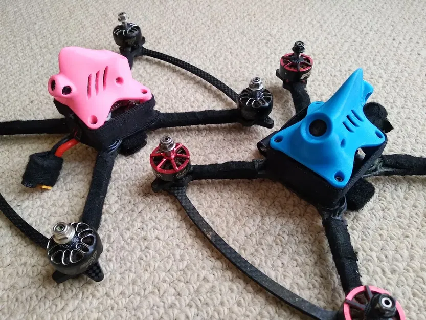 Mái che FPV nhẹ cho OpenRacer với camera HDZero - Image 1