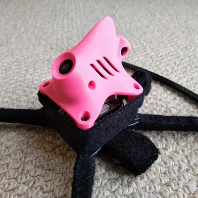 Mái che FPV nhẹ cho OpenRacer với camera HDZero