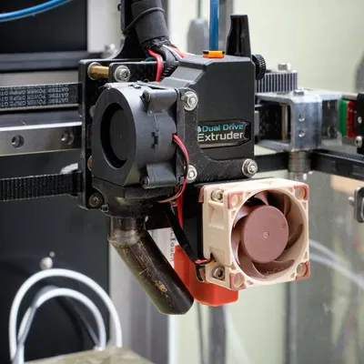 Giá đỡ Noctua 40mm cho đầu in Volcano trên Seckit Cube