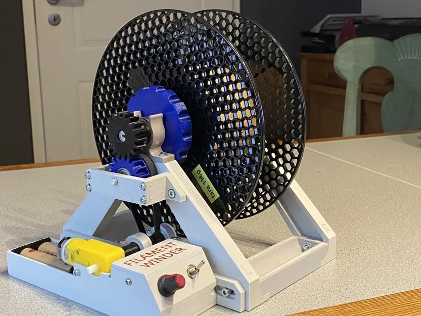 Máy cuốn filament động cơ cho máy in 3D - Image 1