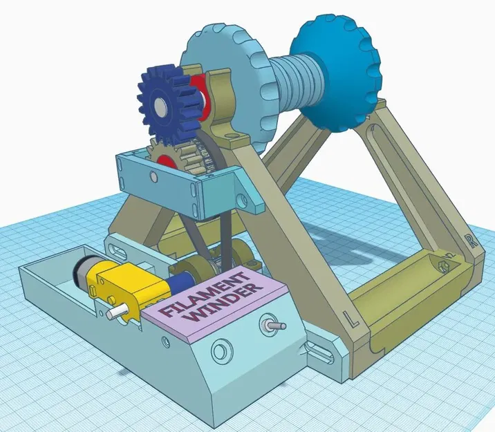 Máy cuốn filament động cơ cho máy in 3D - Image 11
