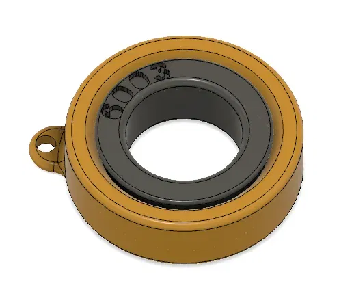 Móc khóa hình dáng vòng bi 6003 độc đáo - Image 2