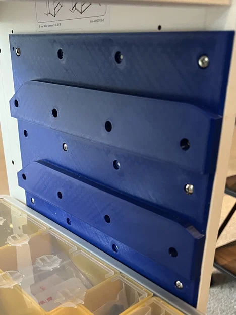 Bộ chuyển đổi ray lưu trữ Ikea Trofast cho hộp Harbor Freight - Image 2