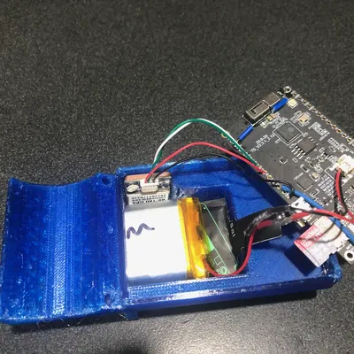 Giá đỡ cột buồm cho GPS tự chế của Jan Heylen