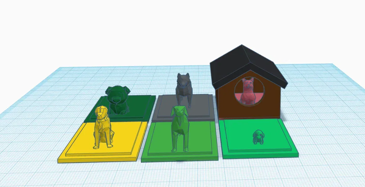 Nhà chó thu nhỏ cho thú cưng chơi đùa - Image 1