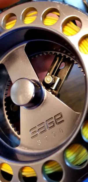 Cuộn câu cá SAGE 3200 với bộ phận clicker thay thế - Image 3