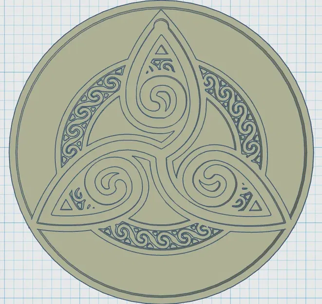 Biểu tượng Viking trên đế lót ly 22 - Image 1