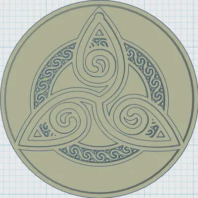 Biểu tượng Viking trên đế lót ly 22