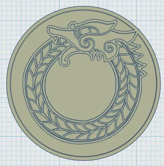 Biểu tượng Viking với thiết kế đế lót độc đáo - Image 1