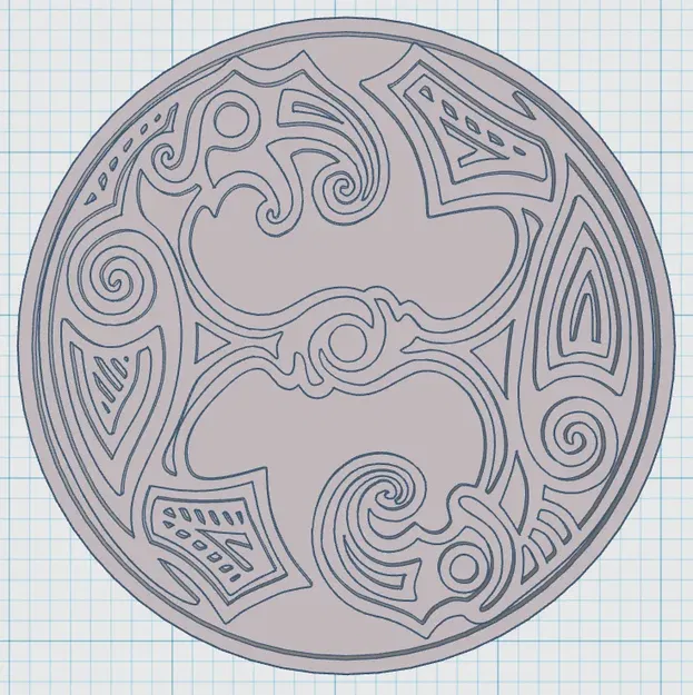 Đế lót ly biểu tượng Viking 19 - Image 1