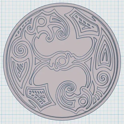 Đế lót ly biểu tượng Viking 19