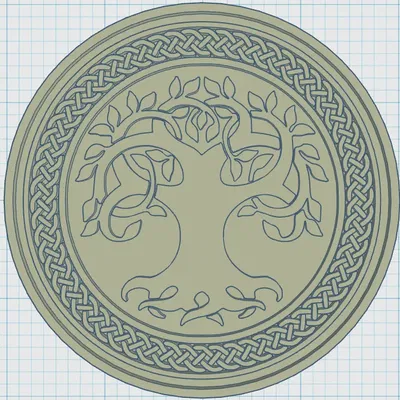 Biểu tượng Viking với thiết kế đế coasters độc đáo