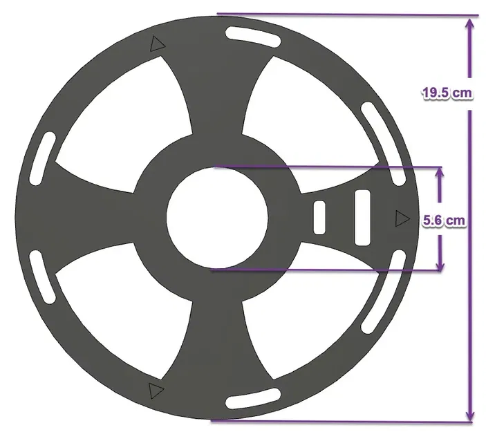 Bộ chuyển đổi cuộn giấy Eryone cho máy in 3D - Image 3