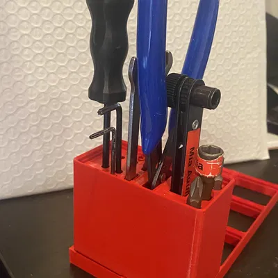 Bộ giá đỡ công cụ Gridfinity cho đội VEX Robotics