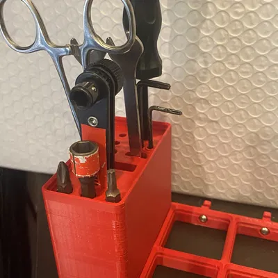 Bộ giá đỡ công cụ Gridfinity cho đội VEX Robotics