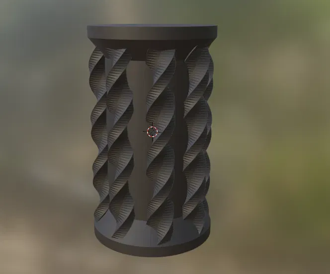 Cốc bút in chế độ vase cho bàn học - Image 1