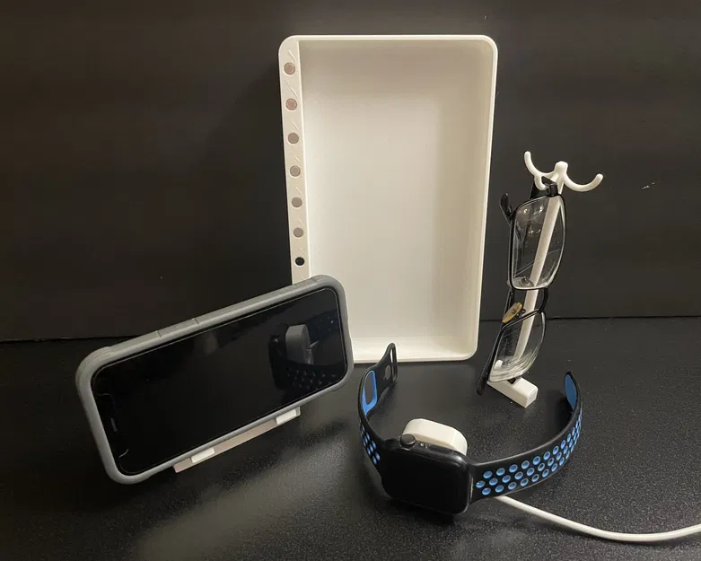 Khay du lịch đa năng Bedside Buddy giữ đồ cá nhân an toàn - Image 1