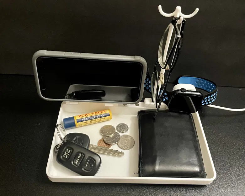 Khay du lịch đa năng Bedside Buddy giữ đồ cá nhân an toàn - Image 2