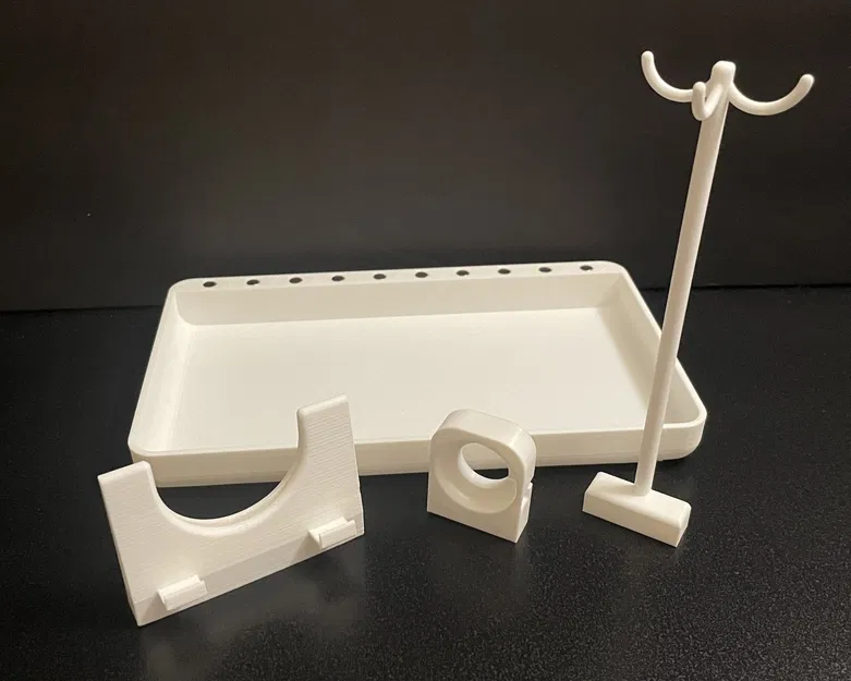 Khay du lịch đa năng Bedside Buddy giữ đồ cá nhân an toàn - Image 3