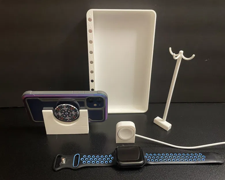 Khay du lịch đa năng Bedside Buddy giữ đồ cá nhân an toàn - Image 4