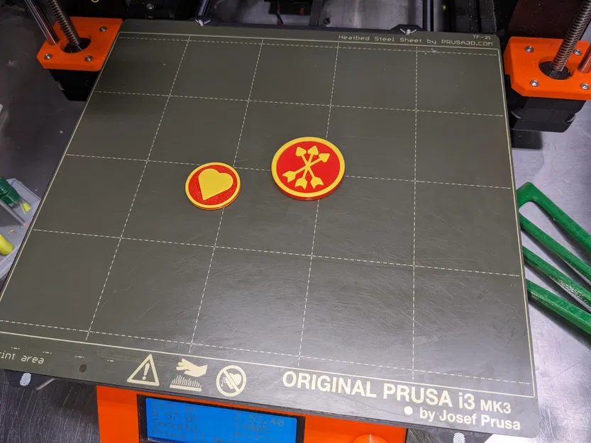 Đồng xu quyết định - Trái tim hoặc Phi tiêu - 2 kích thước - Image 1