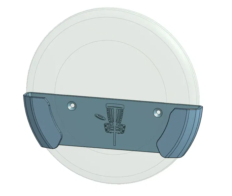 Giá đỡ tường cho đĩa golf (Loại 1) - Image 1