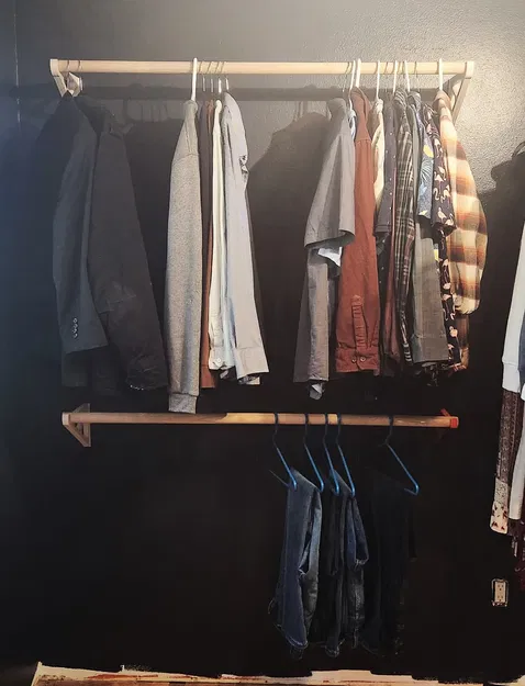 Móc treo quần áo treo tường tiện lợi cho gia đình - Image 2