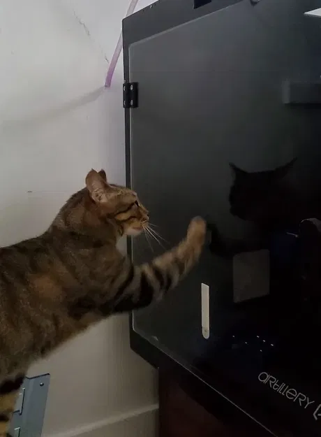 Tay cầm cho vỏ máy in 3D Printed Solid v1 - Image 4