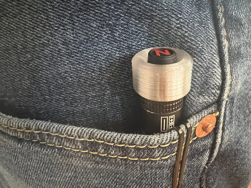 Nắp bấm cho đèn pin Nebo Penlight 360 EDC - Image 4