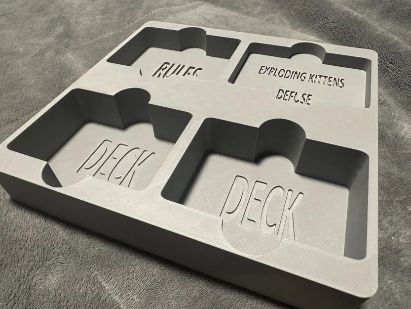 Giá đỡ tổ chức thẻ cho trò chơi Exploding Kittens - Image 5